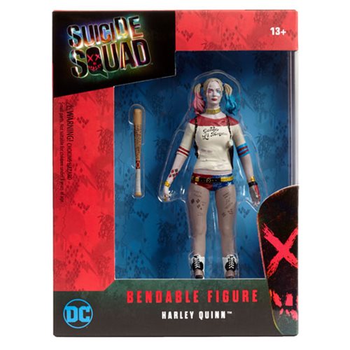 Suicide Squad Harley Quinn Bendable Action Figure